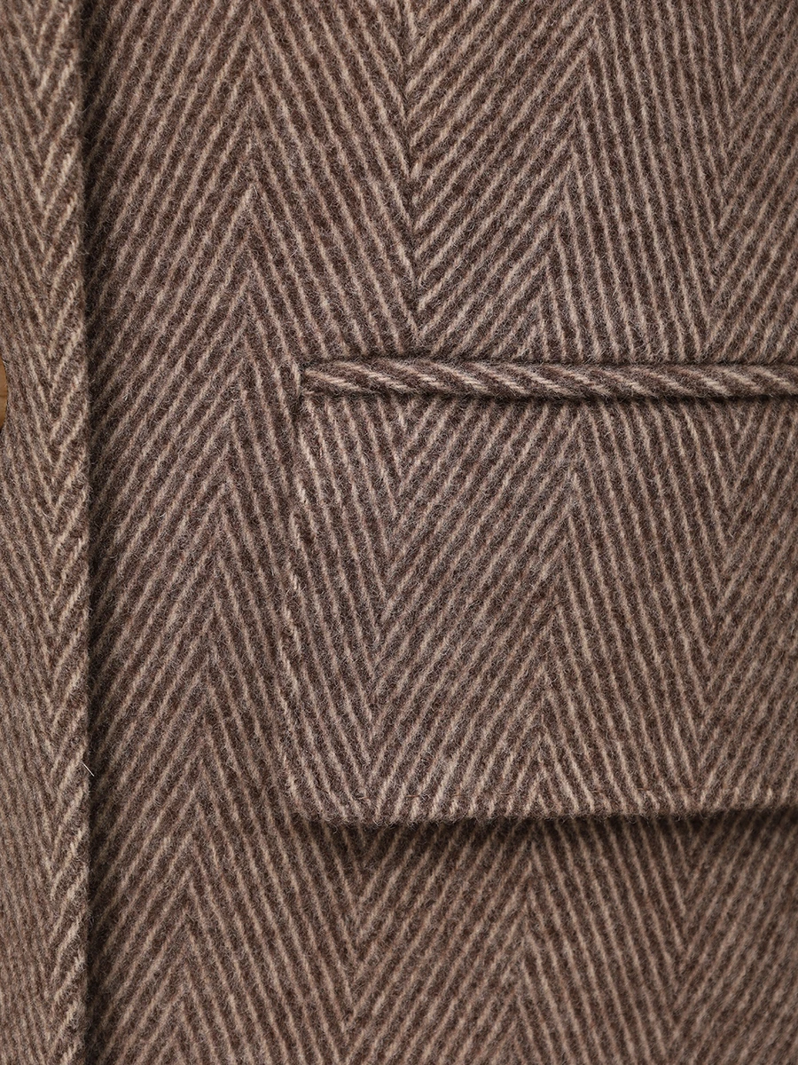 Пальто шерстяное