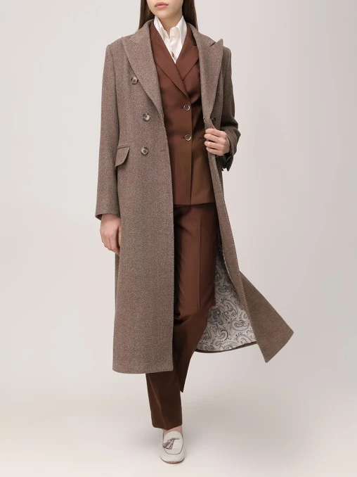 Пальто шерстяное SUIT FACTORY