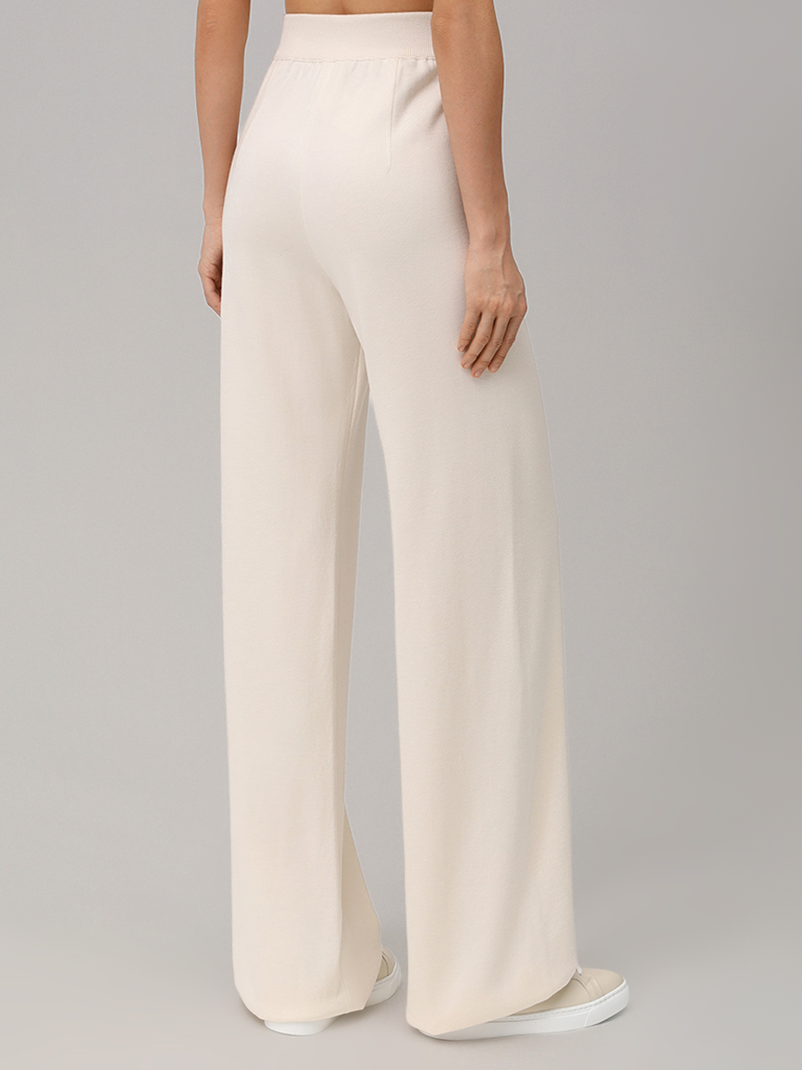 Брюки из шелка и кашемира