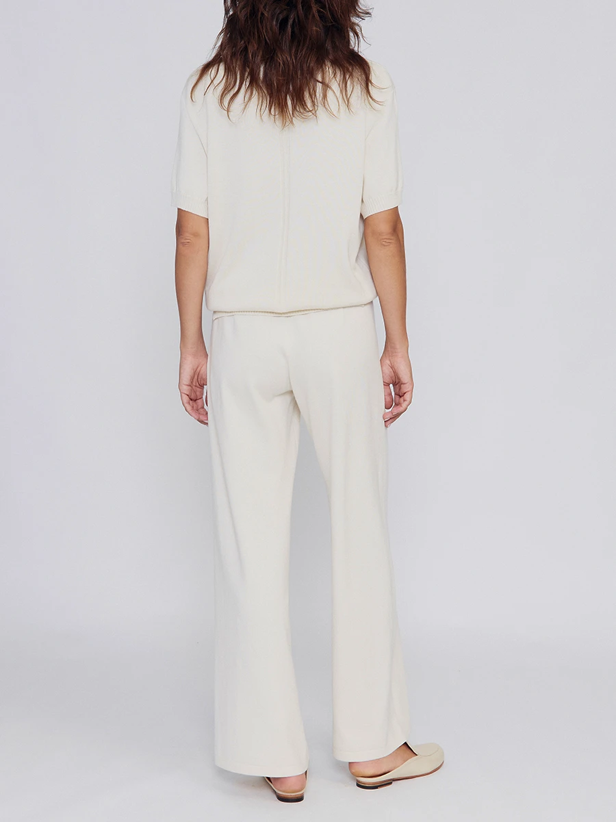 Брюки из шелка и кашемира