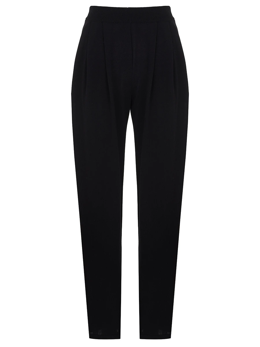 Брюки из шелка и вискозы