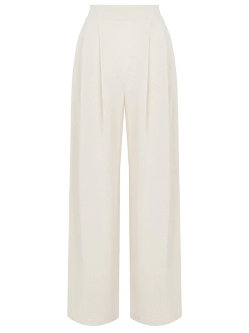 Брюки из шелка и вискозы FREE AGE