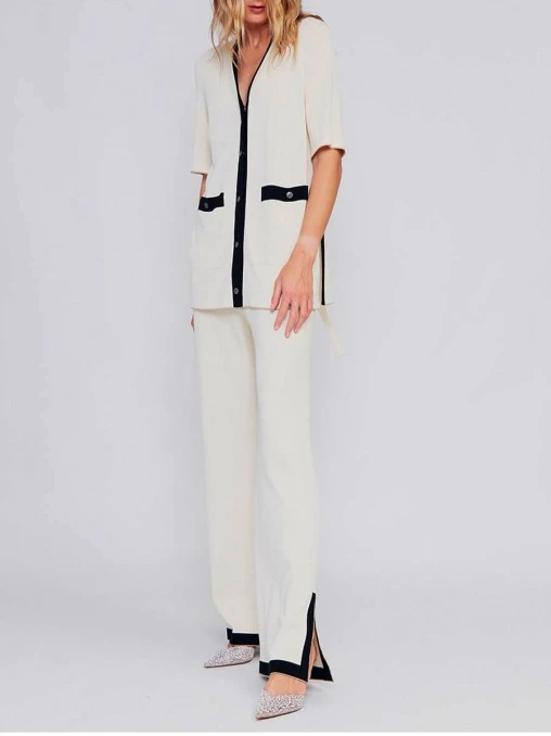 Брюки из шелка и вискозы FREE AGE