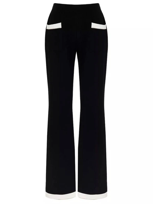 Брюки из шелка и вискозы FREE AGE