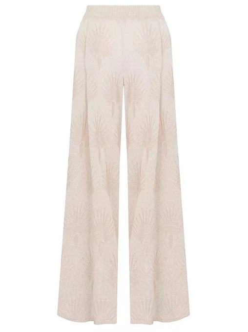 Брюки из шелка и вискозы FREE AGE