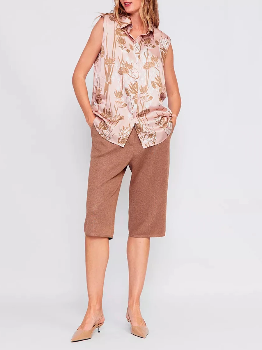 Бермуды из вискозы