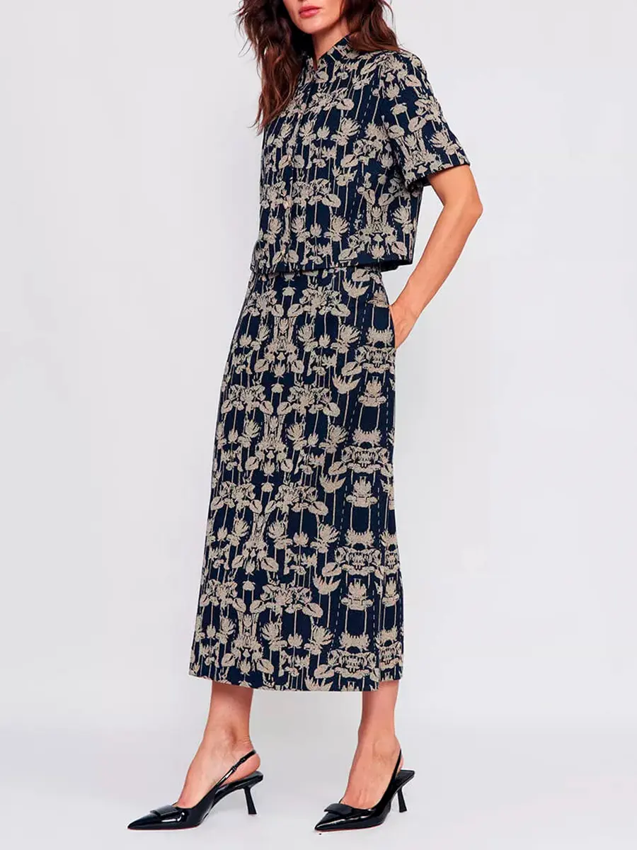 Юбка из вискозы