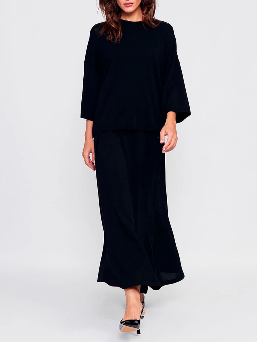 Юбка шелковая