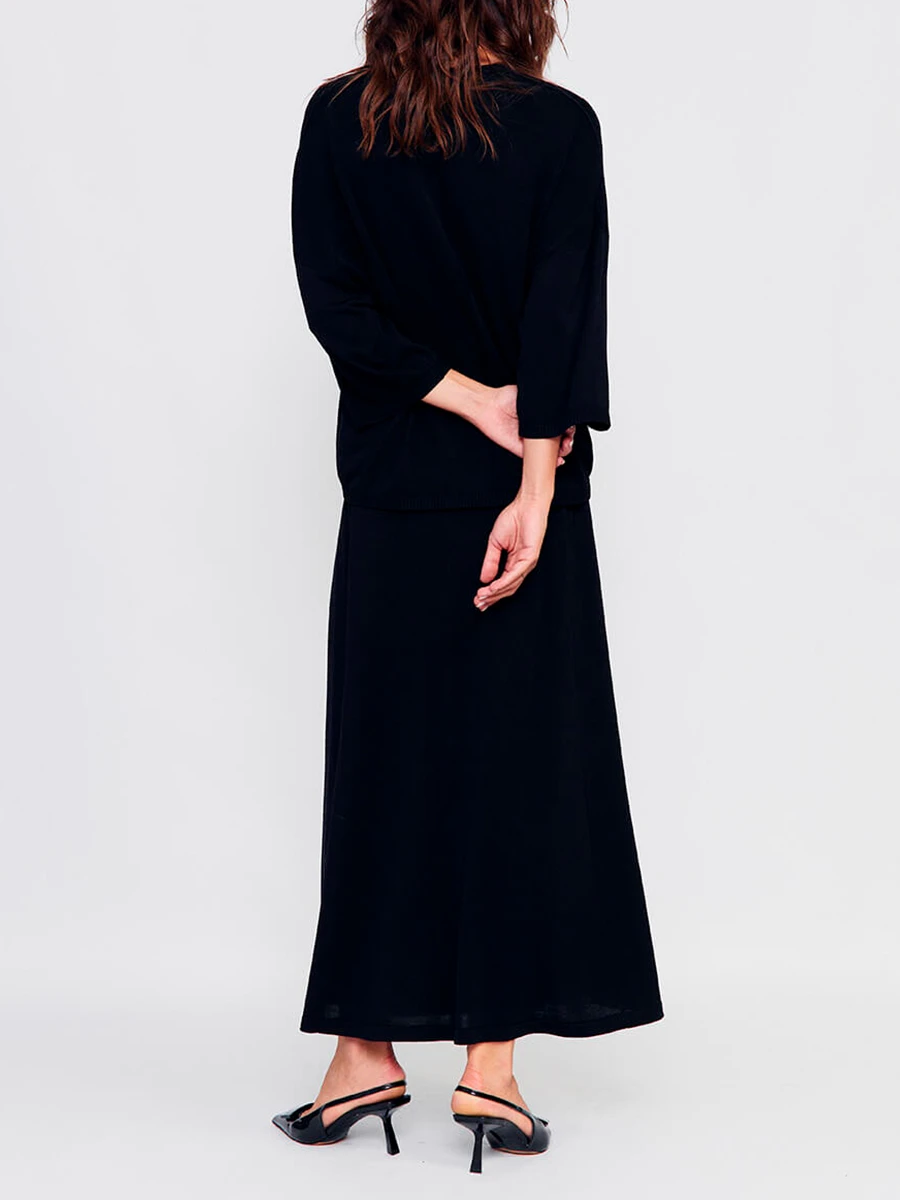 Юбка шелковая