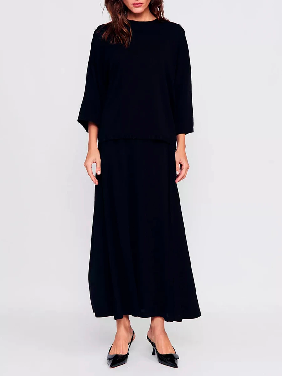 Юбка шелковая