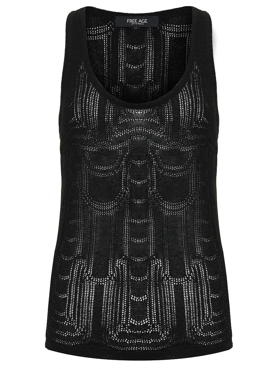 Топ из вискозы