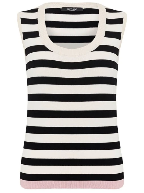 Топ шелковый FREE AGE