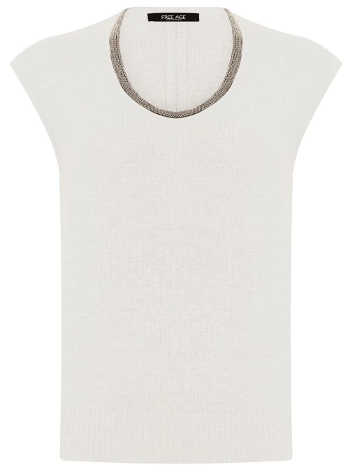 Топ шелковый FREE AGE