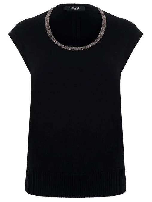 Топ шелковый FREE AGE