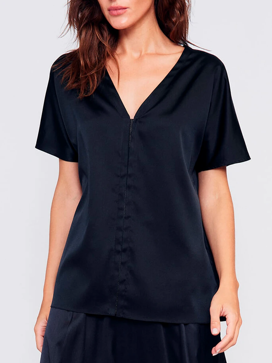 Топ шелковый