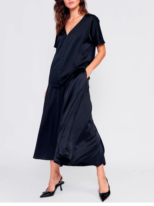 Топ шелковый FREE AGE