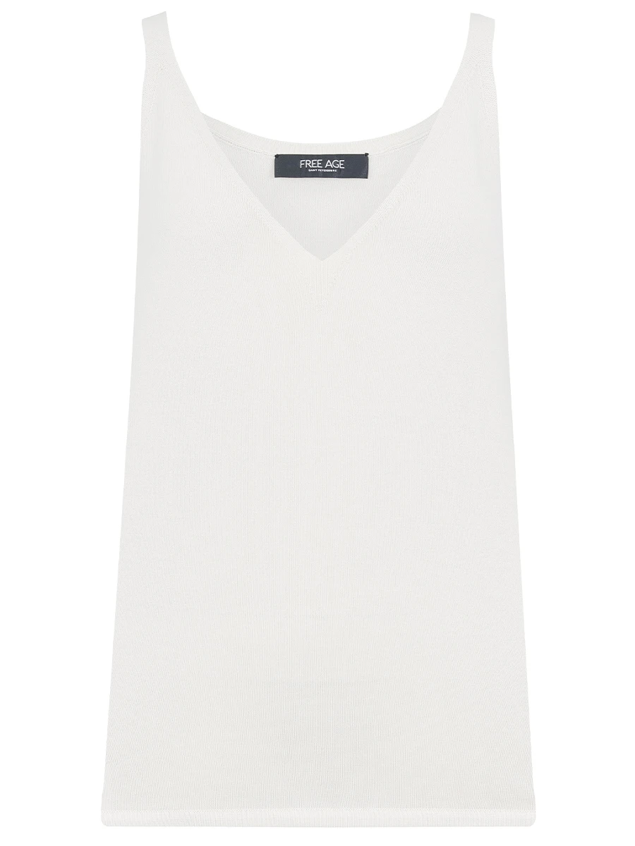 Топ из шелка и вискозы