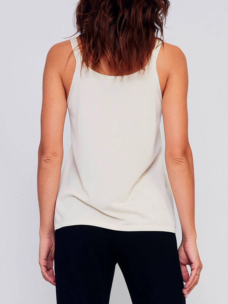 Топ из шелка и вискозы