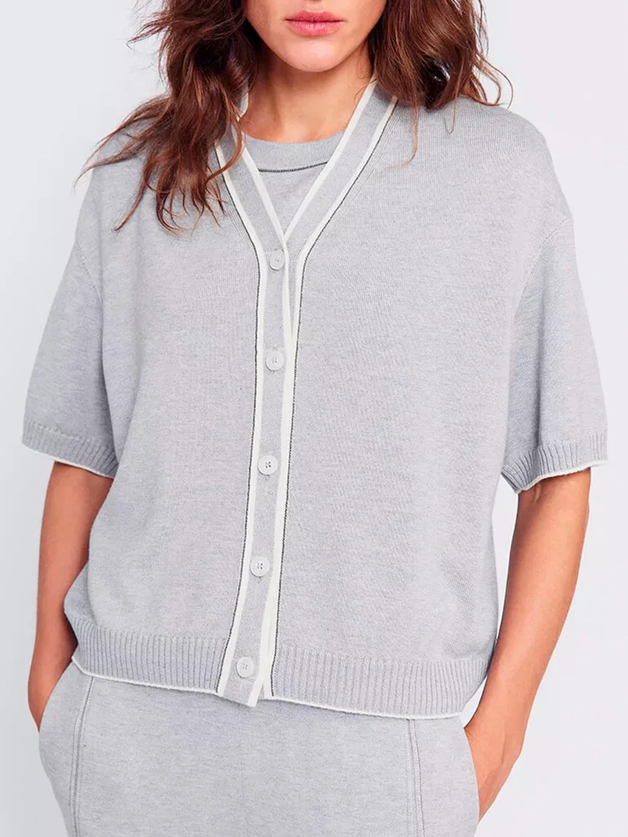 Кардиган шелковый