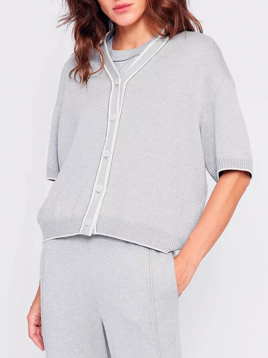 Кардиган шелковый