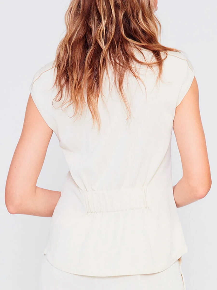 Топ шелковый