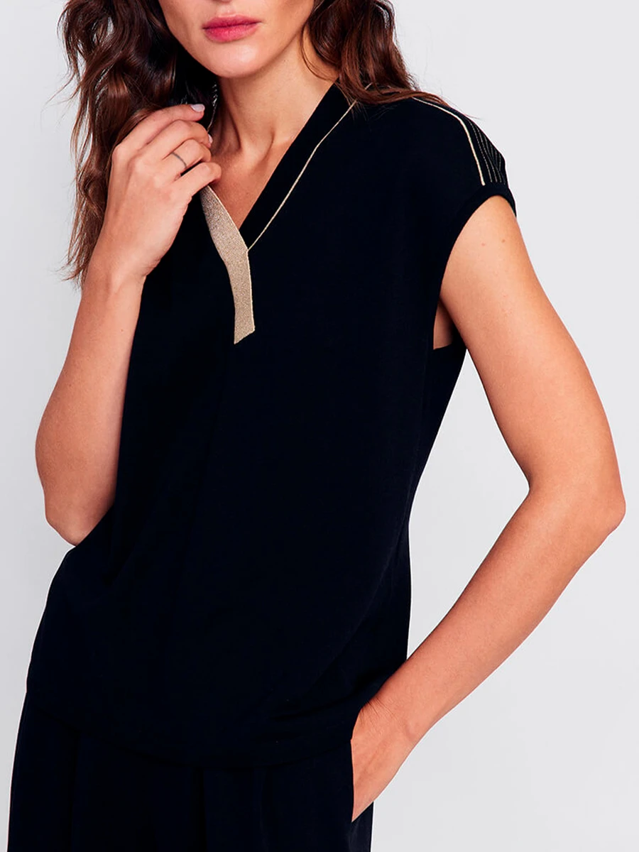 Топ шелковый