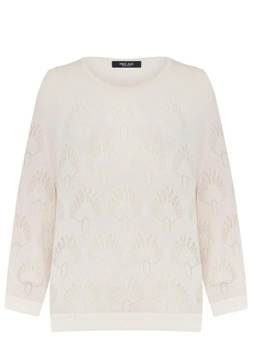 Джемпер шелковый FREE AGE