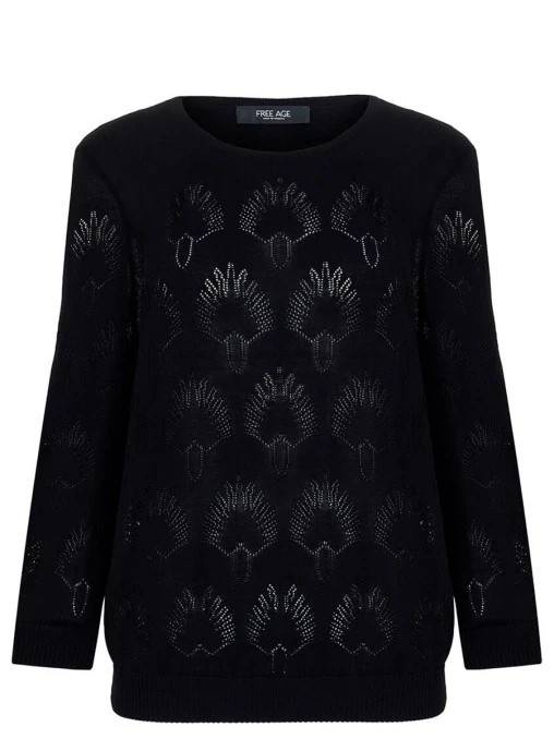 Джемпер шелковый FREE AGE