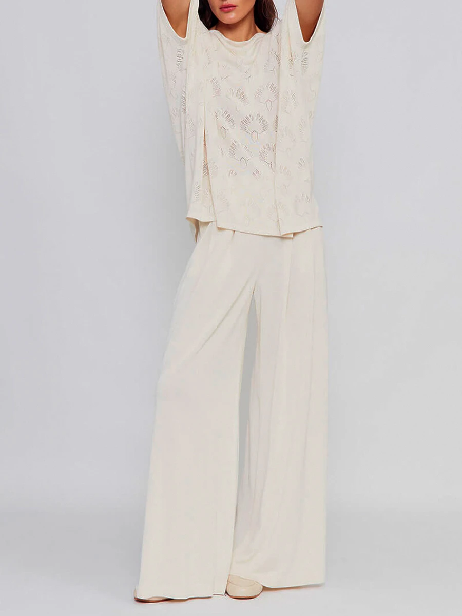 Джемпер из шелка и вискозы