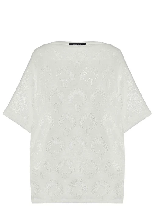 Джемпер из шелка и вискозы FREE AGE