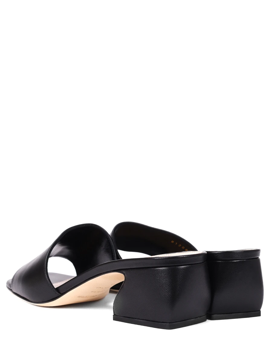 Мюли кожаные