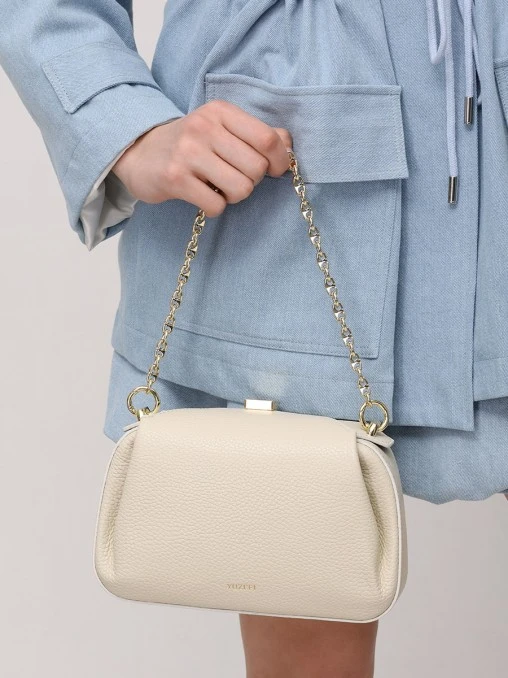 Сумка кожаная Oyster YUZEFI