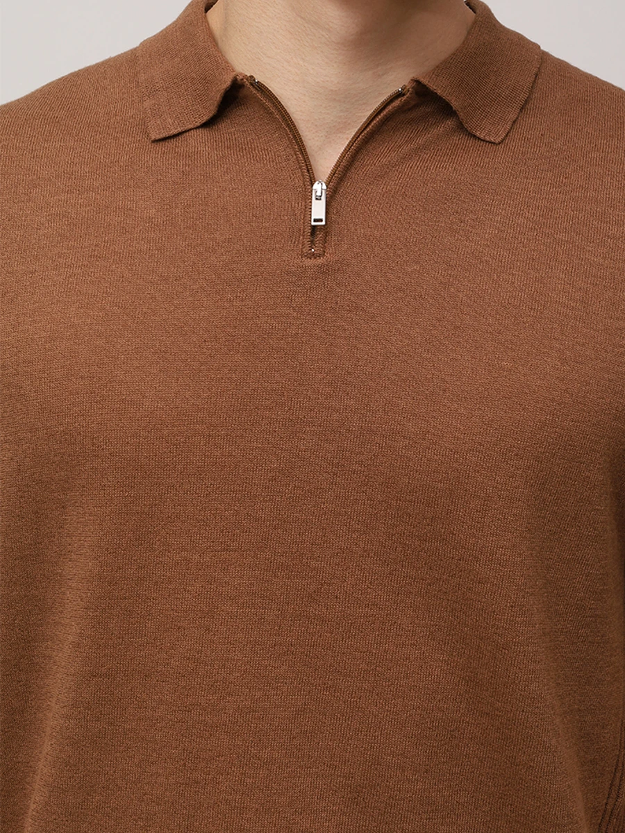 Поло изо льна и хлопка