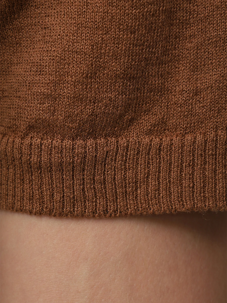 Поло изо льна и хлопка