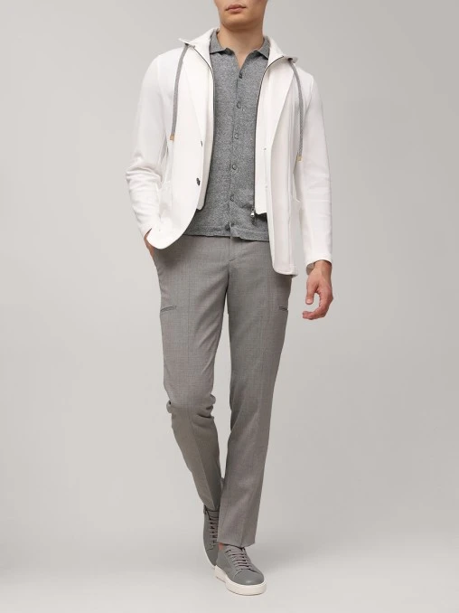 Рубашка изо льна и хлопка DANIELE FIESOLI