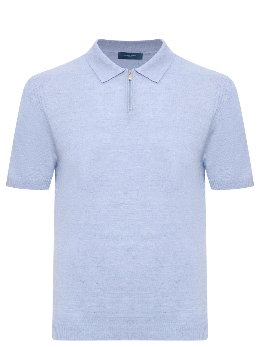 Поло изо льна и хлопка