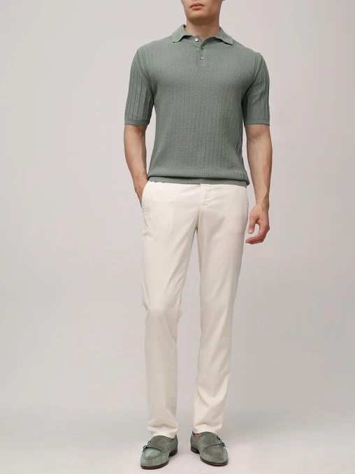 Поло хлопковое DANIELE FIESOLI