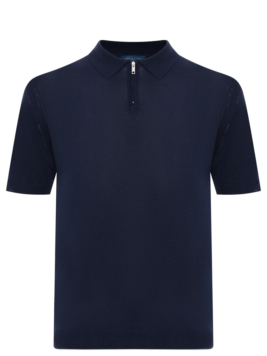 Поло изо льна и хлопка