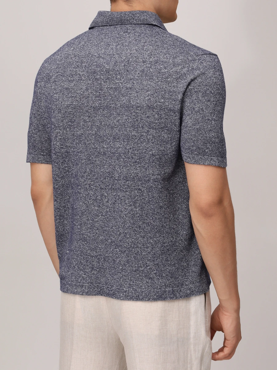 Рубашка из хлопка и льна