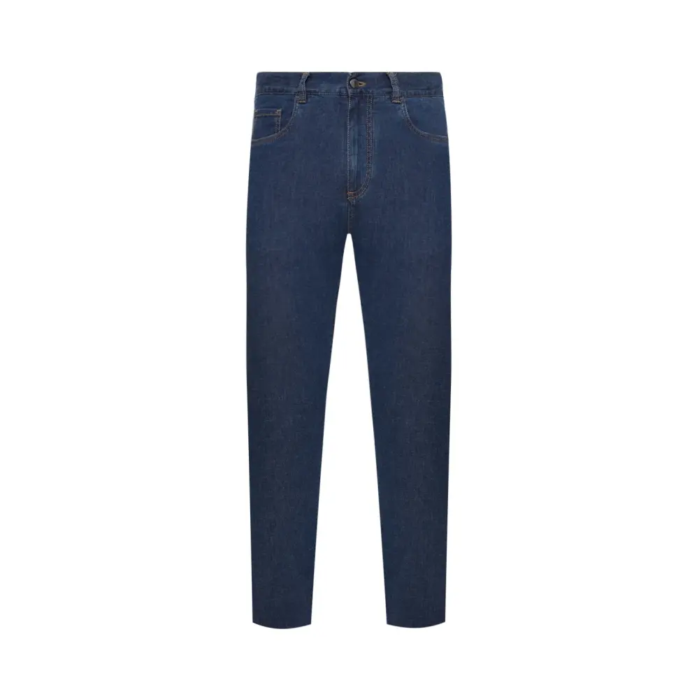 Джинсы Regular Fit из хлопка и лиоцелла