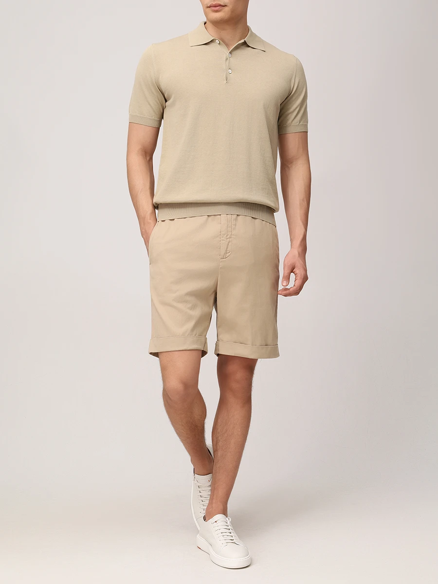 Шорты Regular Fit из лиоцелла и хлопка