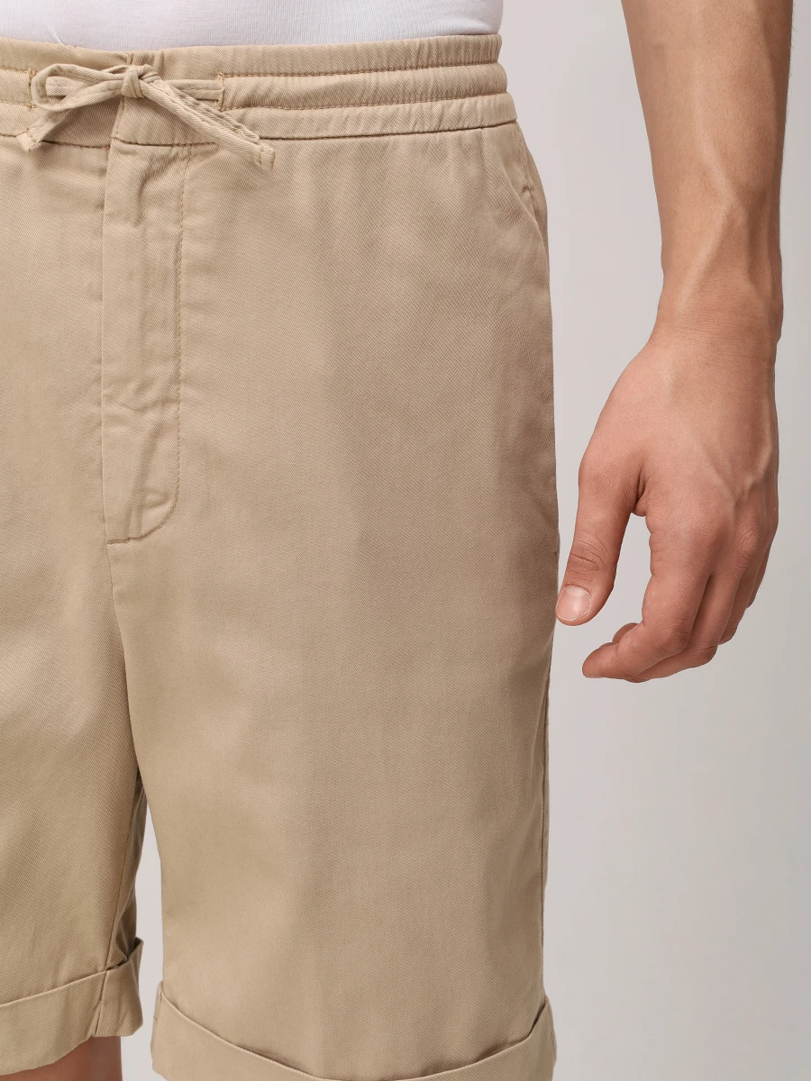Шорты Regular Fit из лиоцелла и хлопка