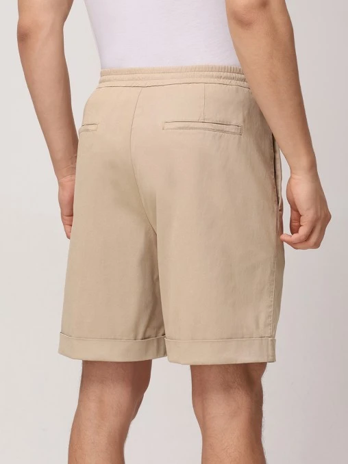 Шорты Regular Fit из лиоцелла и хлопка CANALI
