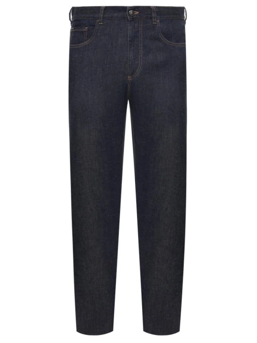 Джинсы Regular Fit из хлопка и лиоцелла CANALI