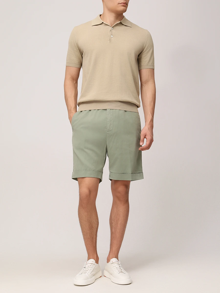 Шорты Regular Fit из лиоцелла и хлопка