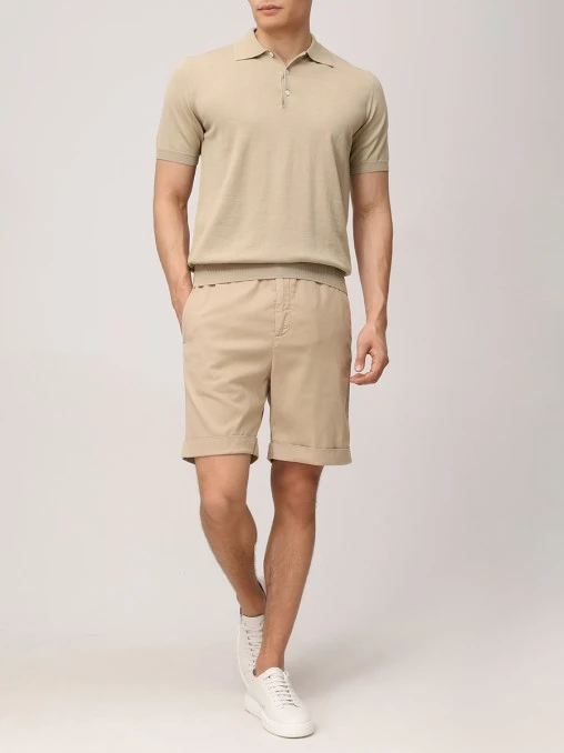 Поло хлопковое CANALI