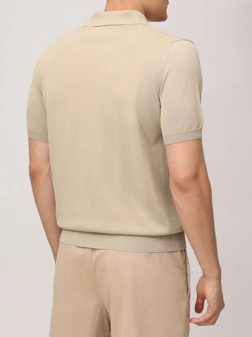 Поло хлопковое CANALI