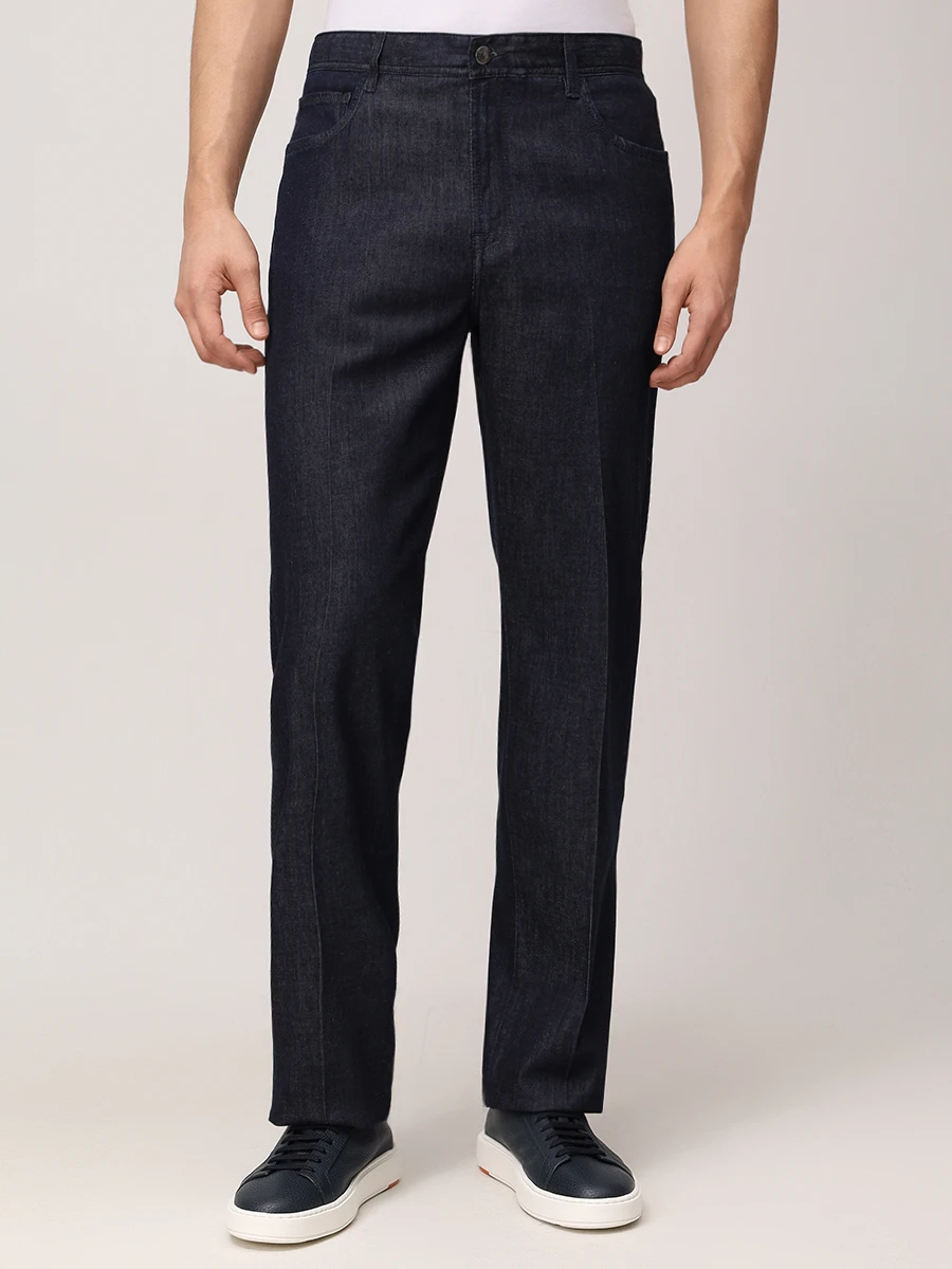 Джинсы Regular Fit из хлопка и лиоцелла