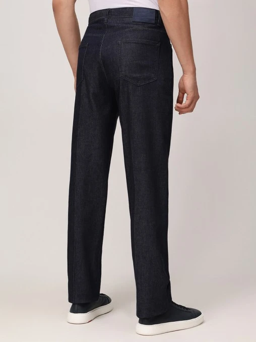 Джинсы Regular Fit из хлопка и лиоцелла CANALI