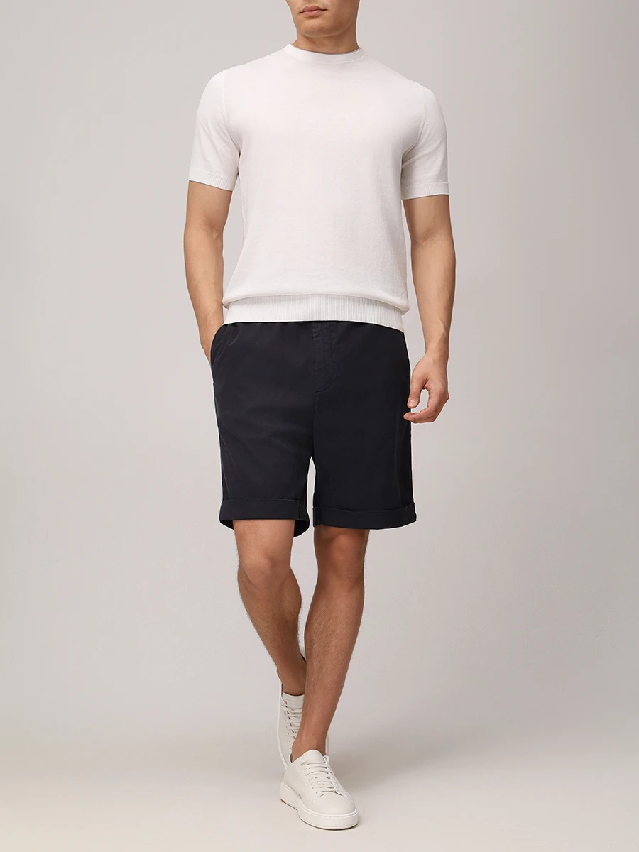 Шорты Regular Fit из лиоцелла и хлопка